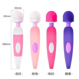 vibrator Women charging vibrating rod electric masturbator automatic vibration massage adult sex products 231129