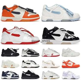 Offs-White Series Out of Office Sneaker Designer Shoes for Walking Men Running Offes White Black Navy Blue Vintage Distressed Casual Sports