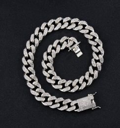 Chains 19mm Iced Out Men Jewellery Micro Pave 5A Cz Hip Hop Cuban Link Chain Thick Heavy Chunky Necklace For Boy Father Day Gifts6330867