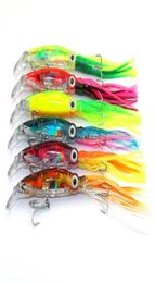 14cm 40g SleeveFish Fishing Lures Tackle Octopus Squid Lure Hard Plastic FishingTrolling Bionic Artificial BAIT1538222