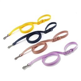 Dog Training Obedience 15M Leash Pvc Waterproof Lead Leashes Anti Dirty Easy To Clean for Big Small Dogs Puppy Collar Pet Products 231212