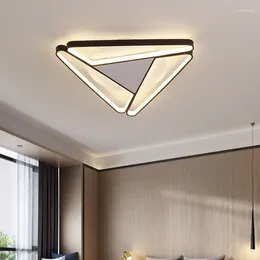 Ceiling Lights 2023 Modern Triangular Aluminium LED Chandelier Living Room Bedroom Home Decoration Kitchen