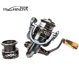 TSURINOYA Jaguar Series 1000 2000 3000 Double Spool Stainless Steel Bearing Ultralight Lure Spinning Reel Rocky Fishing Reel8742684