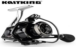 KastKing Megatron 21KG Max Drag Carbon Drag Spinning Fishing Reel With Large Spool Aluminum Body Saltwater Spinning Fishing Reel T3536004