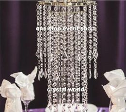 sliver mental with the crystal Trump Gatsby Wedding Feather Centrepieces1181241