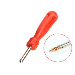 New Car Bicycle Slotted Handle Tire Valve Stem Core Remover Screwdriver Tire Repair Install Tool Car Accessories