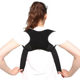 Posture Corrector Brace Adult Adjustable Shoulder Upper Back Support Humpback Correction Belt Cured Equipment7831991