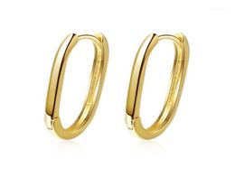 Stud 925 Sterling Silver Earrings For Women Geometric Men Gold Earring Fashion Korea Jewelry 2021 13784994