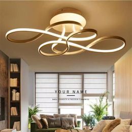 LED Ceiling Light Modern Lamp Ceiling Lights for Living Room Bedroom Ceiling Lamp Dimmable with Remote Control lampara led techo308m