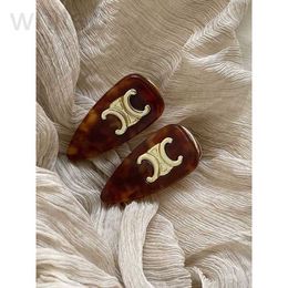 Hair Clips & Barrettes designer 2023 New Triumphal Arch Hawksbill Acetic Acid Clip Duckbill French Internet Red Age Reducing Edge Accessories OJ1A