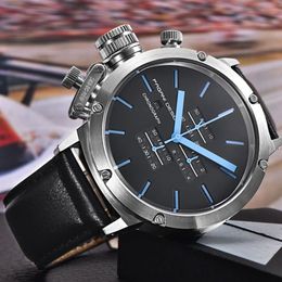 Original PAGANI DESIGN Sports Watches Men Multifunction Dive Unique Innovative Chronograph Quartz-Watch Men Relogio Masculino302h