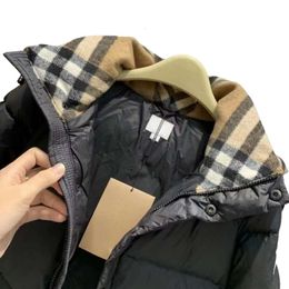 Burrberry Puffer Jacket Designer Moda Uomo Donna Piumino Cappotti Giacche di qualità Giacca Autunno Inverno Abbigliamento Felpe con cappuccio Branded Thick Warm 1C