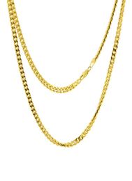 New Gold Silver Miami Cuban Link Chain Mens Necklaces Hip Hop Gold Chain Necklaces Jewellery C31797640