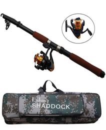 24m Fibreglass Telescope Baitcasting Fishing Rod And Reel Fly Fishing Casting Spinning Fishing Rods And Waterproof Bag Combo3196644