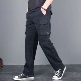 Men's Pants Casual New Arrival Men Fashion Large Pants Overalls Loose Straight Express Full Length Plus Size S M L XL 2XL 3XL 4XL 5XLL2402