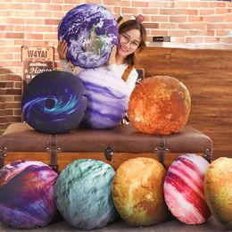 3d Planet Cushion Solar System Sun Moon Earth Decorative Pillow for Kids Room Sofa Bed Throw Pillow Gift for Boy Sun Moon Earth