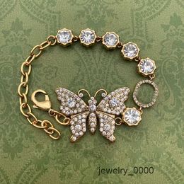 Fashion Pendants New Butterfly Full of Diamond Pendant Necklaces Designer Jewellery LACES and with Box EASO
