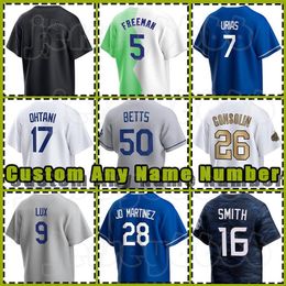 50 Mookie Betts Jerseys 22 Clayton Kershaw Baseball 5 Freddie Freeman Martinez Shohei Ohtani Dodgers 16 Will Smith Jackie Robinson James Outman Bobby Miller Heyward