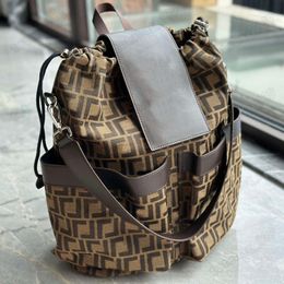 Luxury Backpack Mens Designer Backpacks Handbag Canvas F Jacquard Large Capacity backpack men book bag