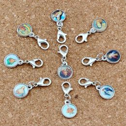 Mixed Catholic Church Medals Saints Cross Charm Floating Lobster Clasps Pendants For Jewellery Making Bracelet Necklace DIY Accessor4771828