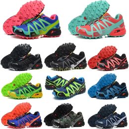 2024 running shoes Speed Cross 3.0 III CS mens Black red white Dark blue apple green yellow men women lady trainers outdoor sports sneakers 36-46 R12