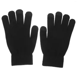 Cycling Gloves Knitted Winter Women Cold Weather Touchscreen Ladies Autumn Womens Warm Yarn Miss Women's