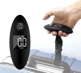 New Portable Household Black Luggage Electronic Scale Luggage Travelling Electronic Scale6166393