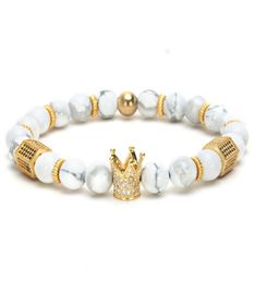 Royal Natural Matte Agate stone Beaded Strands Handmade Healing Energy Wrist Bracelet for Men and Women Medium Gift Valentine0399156147