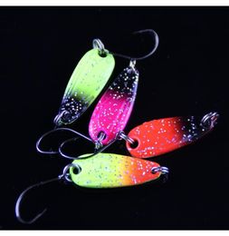 Rosewood First Class 20pcs 3g Spinner Metal Fishing Lure Fishing Spoon Tackle Paillette Sequins Spoon Lures Mix Co2176947