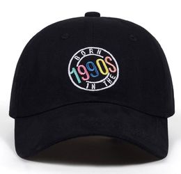 2019 New Born in the 1990s Embroidered Baseball Cap Fashion Dad Hat Snapback Hat For Men and Women7306482