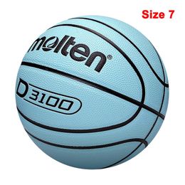 Balls Molten Original Basketball Ball Size 7/6/5 High Quality PU Wear-Resistant Match Training Outdoor Indoor Men basketbol topu 231213