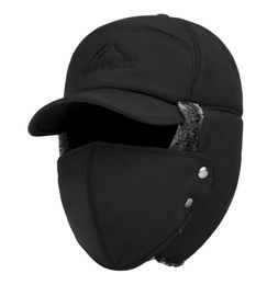 Men Hat Snapback Baseball Caps Winter Warm Thick Sun Protection Beach Bucket Fashion Visor Foldable Floppy Portable Travel Camping3551402