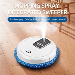 Mops 1500 mAh Mopping with Sprayer Machine Smart Home Floor Sweeping Automatic Electric Steam Cleaner Robot 220927269p