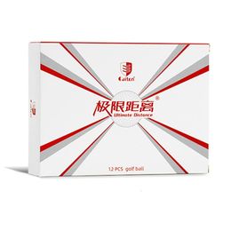 Golf Balls Caiton 12pcs Double Layer Extreme Range Golf Ball Golf AccessoriesExtreme Challenge Fly Further and More Accurate 231213