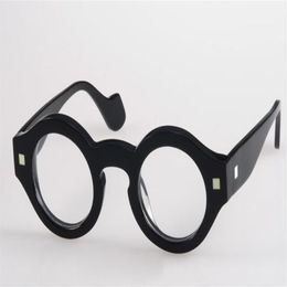 High quality Glasses-Fashion vintage circular full frame men and women eyeglasses myopia glasses frame222A