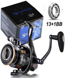 Sougayilang 131BB 20005000 Series Spinning Reel Max Drag 8KG Carp Fishing Feeder For Pike Tackle Baitcasting Reels6430137