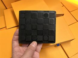 Top Luxury Genuine Leather Wallets Fashion Designer Wallets Retro Handbag for Men Classic Card Holders Coin Purse Famous Clutch Wallet with Box Dust Bags 159