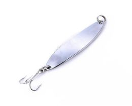 HENGJIA Metal Spinner Spoon Fishing Lure Hard Baits Sequins Noise Paillette with Treble Hook Fishing Tackle 5cm 7 1g238j4134216