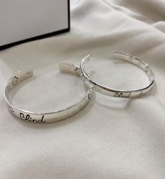 Adjustable Open Bracelet Silverplated Silver Bracelet for Couple Bracelet Silverplated Top Quality Bracelets Supply NRJ1685098