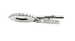 Fits Charms Bracelets 2018 Summer Graduation Scroll Charm beads Original 925 Sterling Silver Charm DIY Jewelry For Women Making3411792