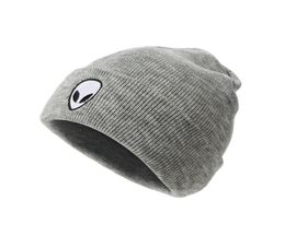 Skull Caps European and American Style Alien Embroidery Street l Knitted Autumn Winter Outdoor Ghost Head Warm Wool Hat24165667575780