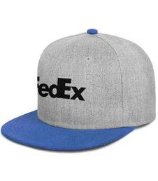FedEx Federal Express black logo Unisex Flat Brim Baseball Cap Plain Team Trucker Hats Camouflage white Corporation Grey Gay pride6679404