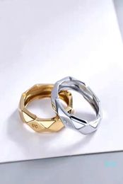 2022 New Man Woman Ring Designer Rings Brand Jewellery 2 Colour Unisex Fashion Ornaments Jewellery gift couple2426951