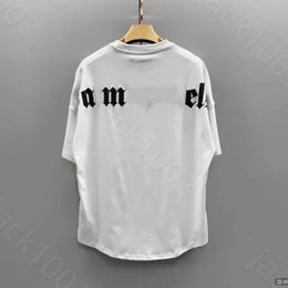 Palms Palm Angel Classic style Letter logo Print TShirt Men Couple style Fashion Casual Loose Oversize Hip hop Angels Short Sleeve Tees 14