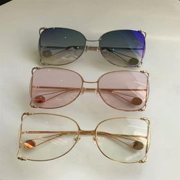 New designer sunglasses 0252 sunglasses for women men sun glasses women brand designer coating UV protection fashion sunglasses oc280Q
