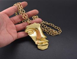 Chains YANGLIUJIA Exclusive Design Golden Metal Pendant Necklace Hiphop Punk Retro Personality Women Jewellery Gifts3614646