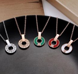 New style men and women pendant necklaces fashion designer design stainless steel necklace Valentine039s day gifts for woman9705827