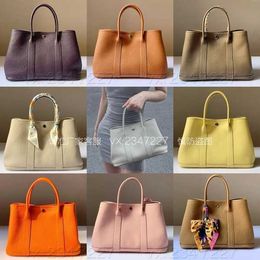 Luxury Designer tote Bags Hremmss Party Garden online store World Handmade Bag Tote 30cm 36cm Color Choice Have Real Logo