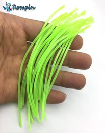 Rompin 20pcs fly tying riging tube PVC lumo tubblings Fishing Material Luminous Tube for sea fishing tackle diy 2mm3mm12cm8768014