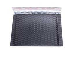 30pcs 15x18cm Black Padded Envelope Metallic Bubble Mailer Aluminium Foil Gift Bag Packing Wrap pouch bag5345358